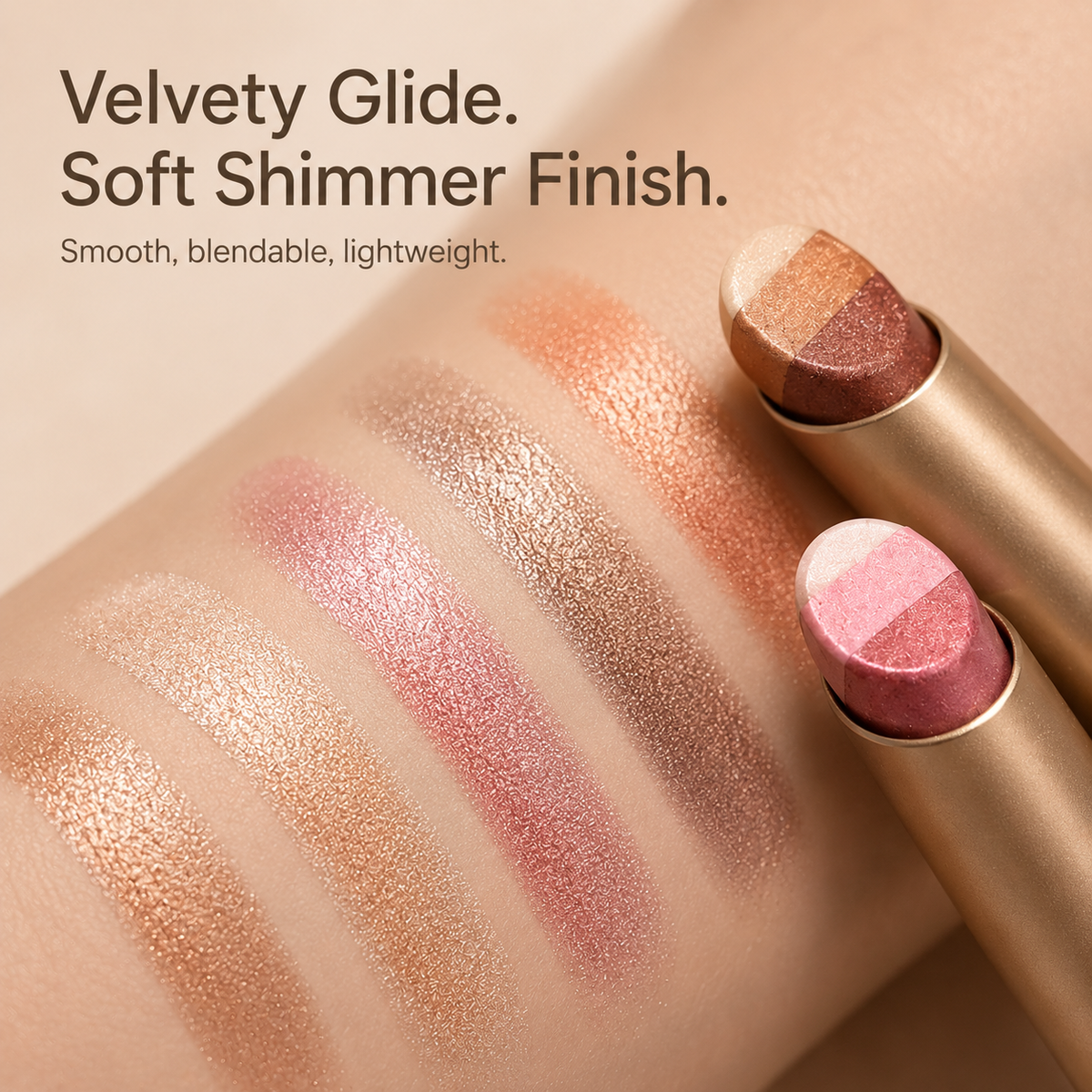 3-Color Eyeshadow Stick