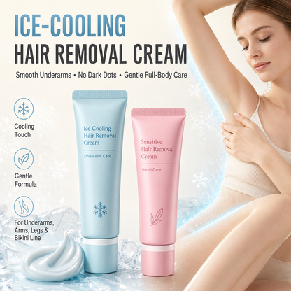 Hair Removal Cream – Enriched with Rose & Lavender Oil