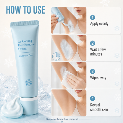 Hair Removal Cream – Enriched with Rose & Lavender Oil