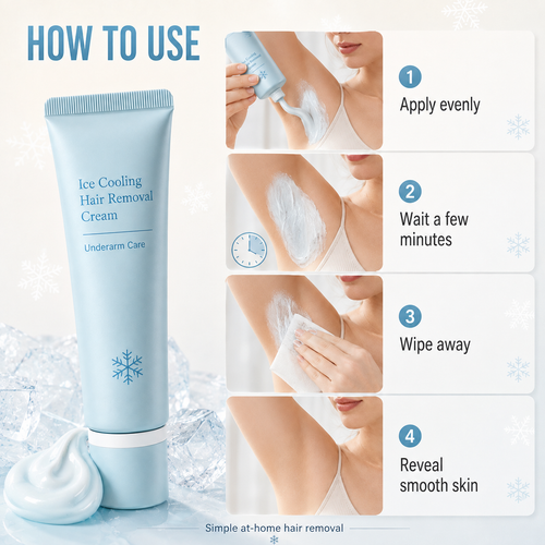 Hair Removal Cream – Enriched with Rose & Lavender Oil